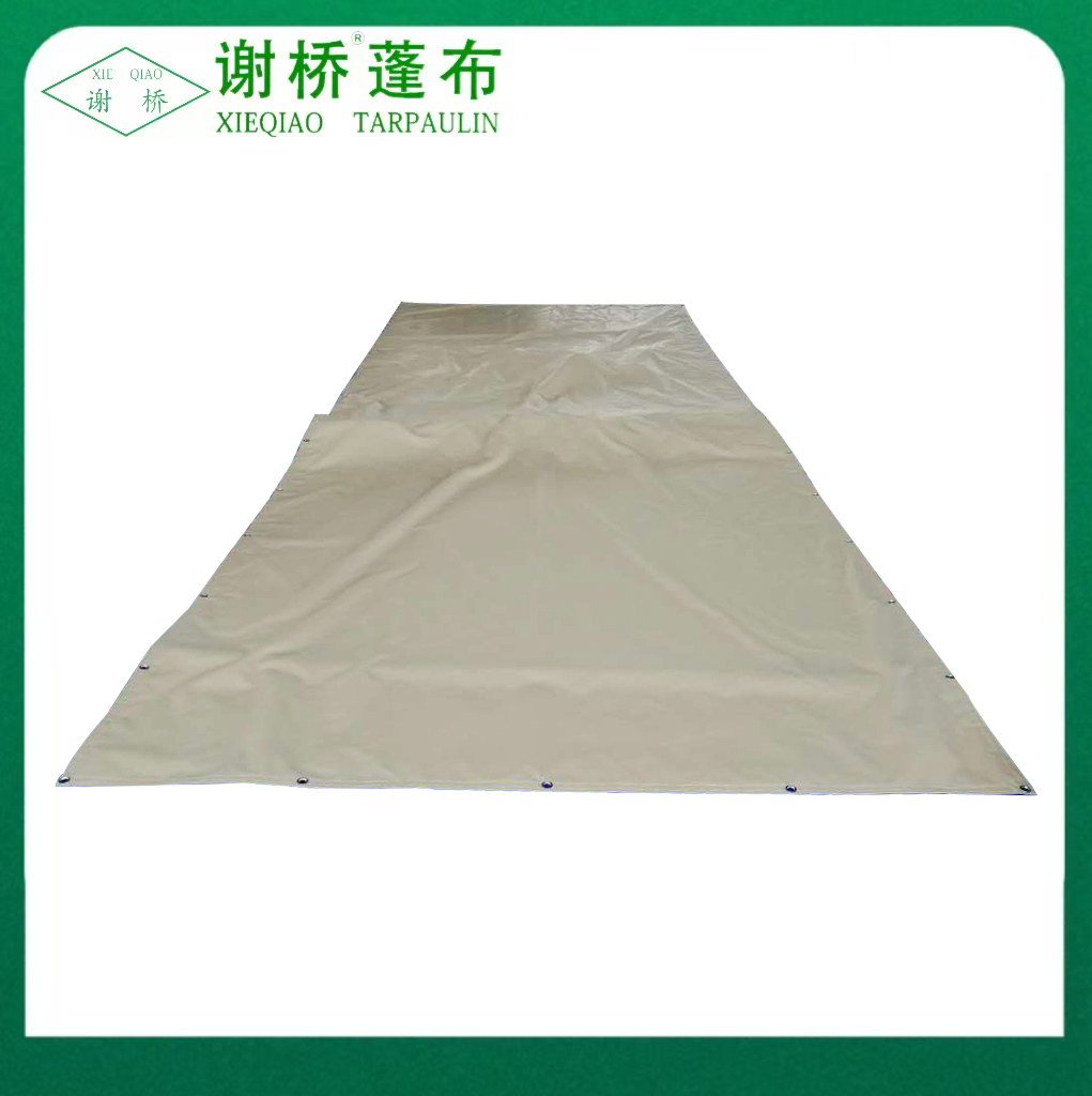 Gul vinyl vandtæt tarp 8 "× 25"