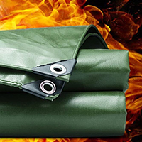Brandbestandig tarpaulin